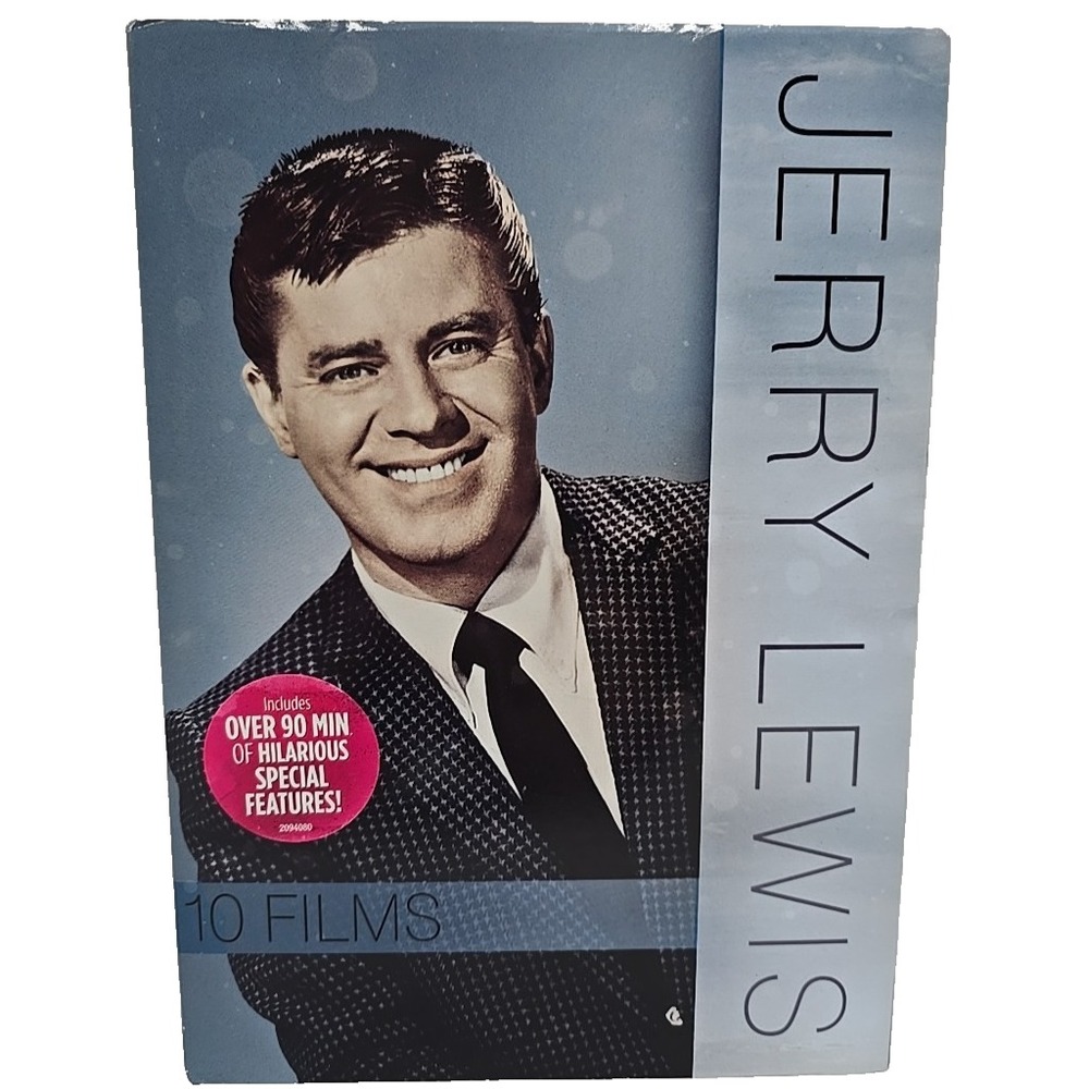Jerry Lewis: 10 Films (DVD) Factory Sealed Comedy Classic Old Hollywood